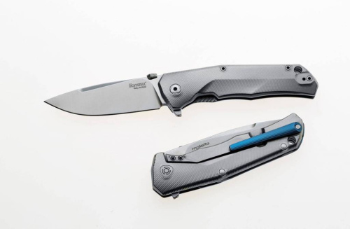 Складной нож Lion Steel T.R.E. Blue Titanium фото 4