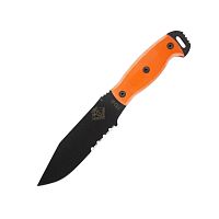  нож с фиксированным клинком Ontario "RD6 Orange G10"