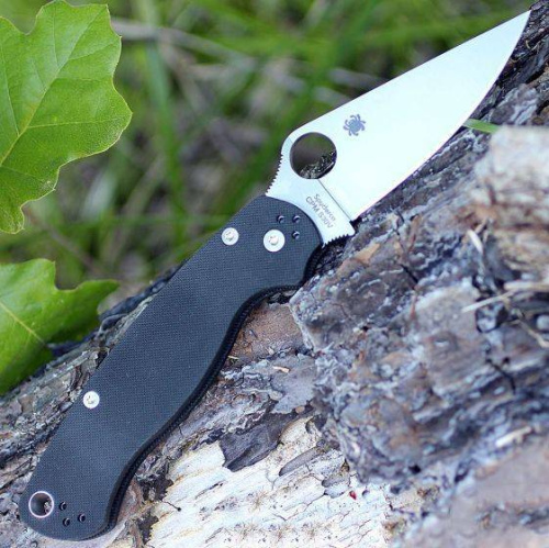 Складной нож Spyderco Para Military 2 Left Hand - 81GPLE2 фото 2 Складной нож Spyderco Para Military 2 Left Hand - 81GPLE2 фото 2