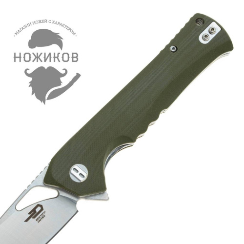 Складной нож Bestech Knives MUSKIE хаки фото 3 Складной нож Bestech Knives MUSKIE хаки фото 3