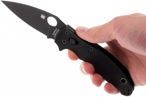Складной нож Spyderco Manix 2 Black - 101GPBBK2 фото 12 Складной нож Spyderco Manix 2 Black - 101GPBBK2 фото 12