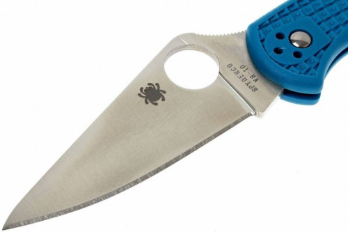 Складной нож Spyderco Delica 4 Flat Ground - 11FPBL фото 9 Складной нож Spyderco Delica 4 Flat Ground - 11FPBL фото 9