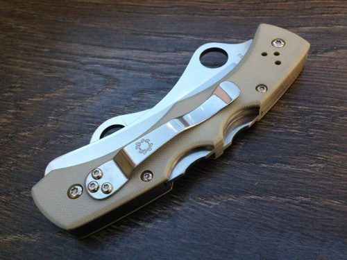 Складной нож Spyderco Dyad® - 44GP&SGY фото 4