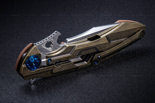 Складной нож Rikeknife M3 brown фото 3 Складной нож Rikeknife M3 brown фото 3