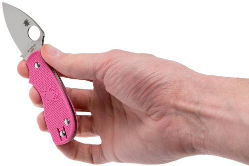 147 Spyderco Нож складной Squeak Pink154PPN фото 9 147 Spyderco Нож складной Squeak Pink154PPN фото 9