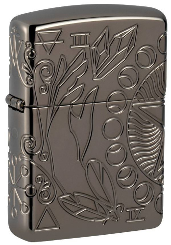 499 ZIPPO ZIPPO Armor® Wicca Designпокрытием Black Ice® 499 ZIPPO ZIPPO Armor® Wicca Designпокрытием Black Ice®
