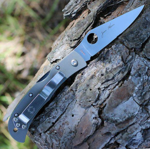 Складной нож Spyderco Baby Horn CX08GGYP фото 7