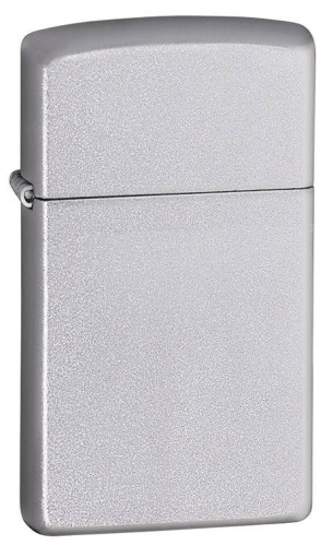 499 ZIPPO ЗажигалкаSlim® с покрытием Satin Chrome™ 499 ZIPPO ЗажигалкаSlim® с покрытием Satin Chrome™